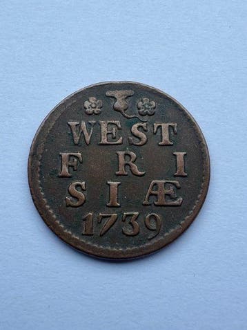 Nederland, West Friesland. Duit 1739