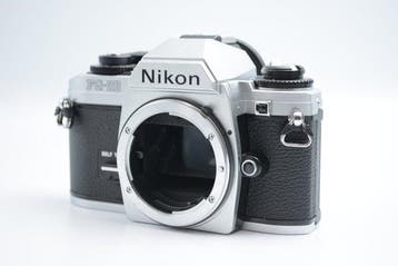 Nikon FG-20 Silver + Zoom-Nikkor 3.5-4.8/35-70mm Ai-S Single, Audio, Tv en Foto, Nieuw