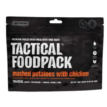 Aardappelpuree met Kip - big portion - Tactical Foodpack, Verzenden