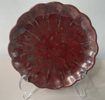 De Porceleyne Fles, Delft - Bord - Berbas Reflet Metallique