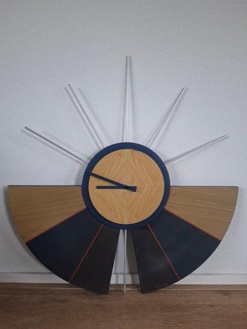 Wandklok - Diamantini & Domeniconi XXL - Modern Hout -