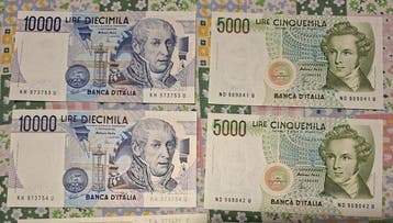 Italië. - 12 Banknotes - Various Dates (Zonder minimumprijs)