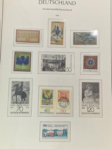 Monde - Vaste collection de timbres en 3 albums