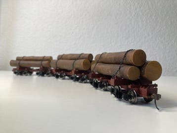 Bachmann On30, 0e - 27391 - Modeltrein goederenwagon (1) -