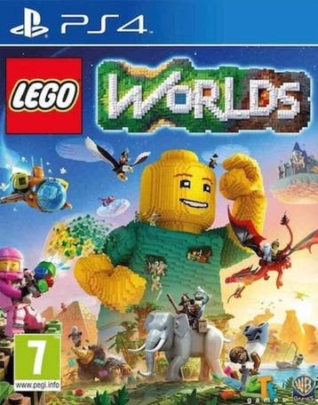 LEGO Worlds (PS4 Games), Games en Spelcomputers, Ophalen of Verzenden, Zo goed als nieuw