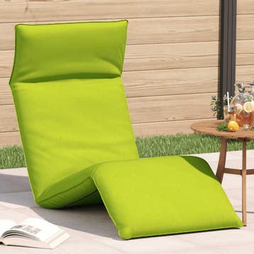 vidaXL Ligstoel inklapbaar 175x54x8,5 cm oxford stof, Verzenden