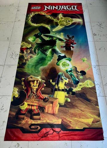 Lego Merchandise - Ninjago - Display Flag Cloth Ninjago, Kinderen en Baby's, Nieuw