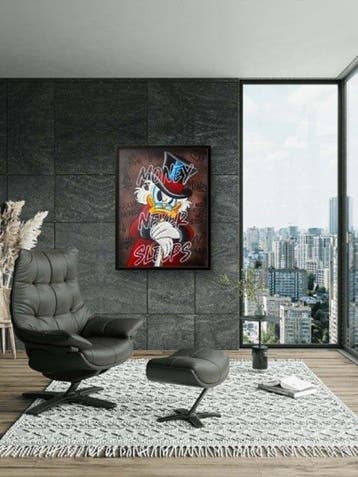 Xavier Van Walsem (1980) - scrooge mcduck Money never sleeps