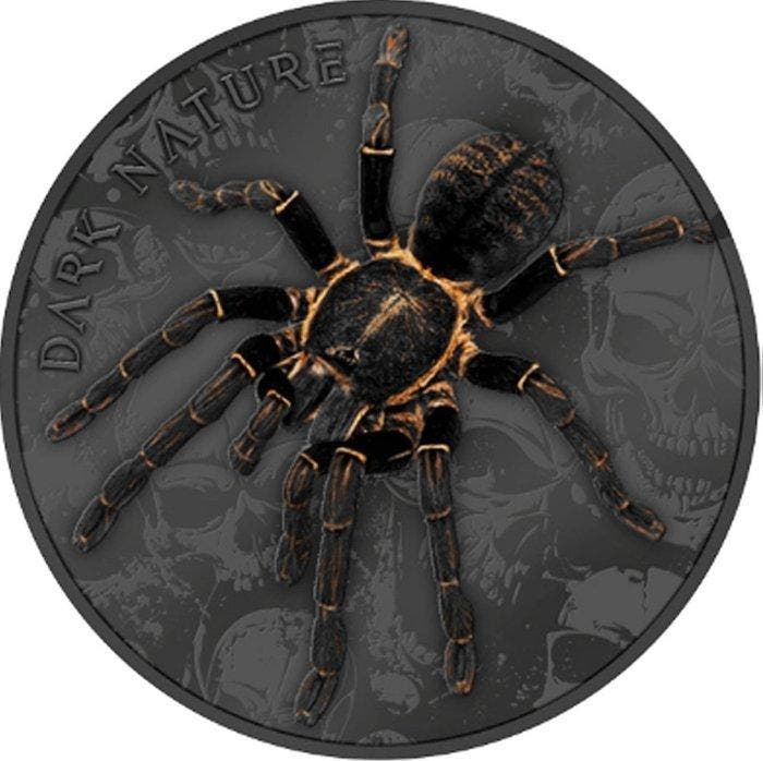 Palaos. 20 Dollars 2023 3oz $20 Palau Thai Black Tarantula, Postzegels en Munten, Edelmetalen en Baren
