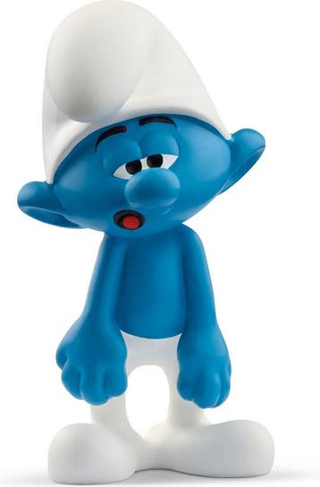 De Smurfen PVC Beeldje Domme Smurf 6 cm, Collections, Ophalen of Verzenden