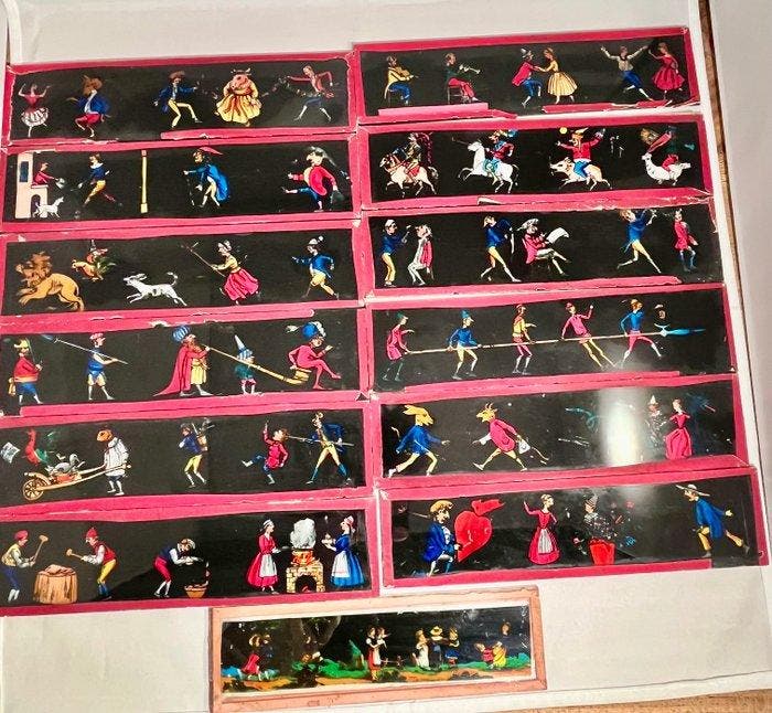 neurenberg Lantaarn foto sides 1850 Toverlantaarnplaten, TV, Hi-fi & Vidéo, Appareils photo analogiques