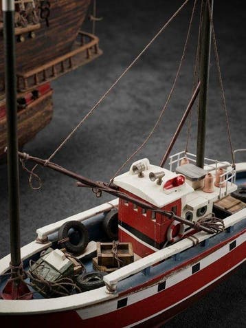 Navire miniature (2) - Faits à la main