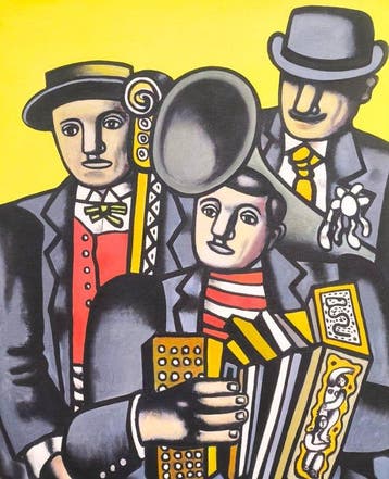 Fernand Léger (1881-1955) (after) - Les trois musiciens,