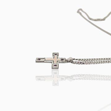Sans prix de réserve - Collier - 18 carats Argent, Or rose -, Nieuw
