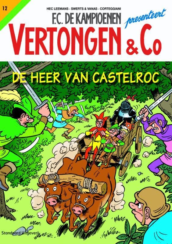 De heer van Castelroc / Vertongen & Co / 12 9789002256844, Boeken, Stripverhalen, Gelezen, Verzenden