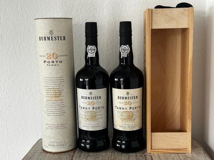 Burmester, 30 Years Old Tawny & Burmester, 20 Years Old, Verzamelen, Wijnen