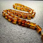 Chapelet Tesbih – perles de prière de forme cylindrique. -