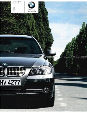 2005 BMW 3 SERIE SEDAN BROCHURE NEDERLANDS, Ophalen of Verzenden