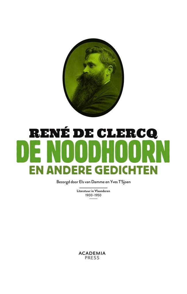 De noodhoorn en andere gedichten / Literatuur in Vlaanderen, Livres, Poèmes & Poésie, Envoi