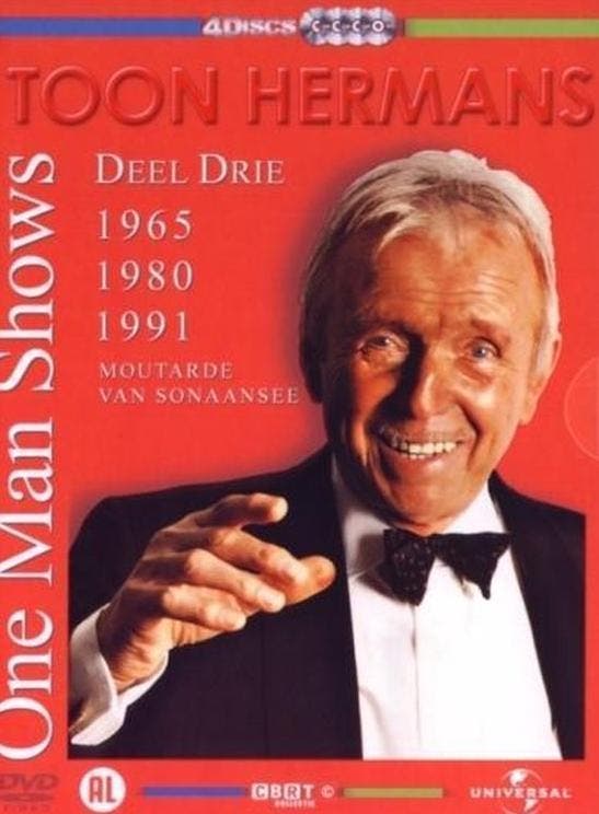 Toon Hermans - One Man Shows 3, Cd's en Dvd's, Dvd's | Komedie, Verzenden