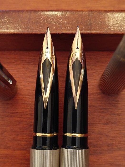 Sheaffer - Lot of 2 : Targa - Zonder minimumprijs - Vulpen, Verzamelen, Pennenverzamelingen