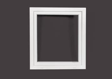 PVC raam draai kiep b90xh110 cm wit, Gevelraam of Ruit, 80 tot 120 cm, 80 tot 120 cm, Nieuw