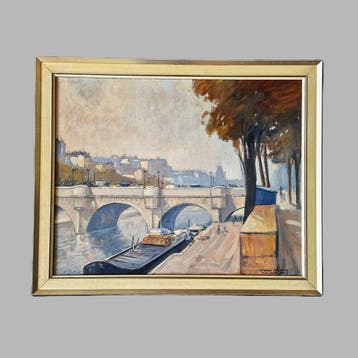 Bernard Leemker (1899 - 1990) - Paris pont neuf