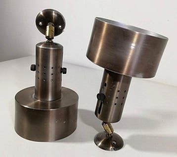 Palma - Wandlamp - Cult Space Age-design 1960 - Aluminium,, Antiek en Kunst