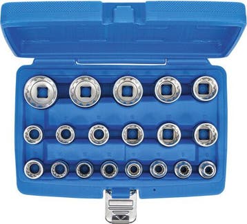 Bgs Technic Dopppenset, alldrive 1/2, 19 delig, Verzenden, Nieuw