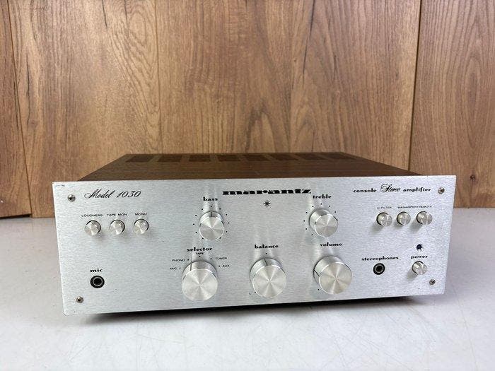 Marantz - Model 1030 Solid state versterker, TV, Hi-fi & Vidéo, Radios