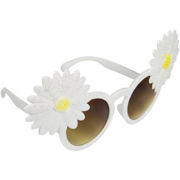 Hawaii Bril Witte Bloemen, Verzenden, Nieuw