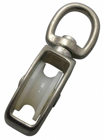 Draaibare katrol 30mm wartel, Tuin en Terras, Verzenden, Nieuw