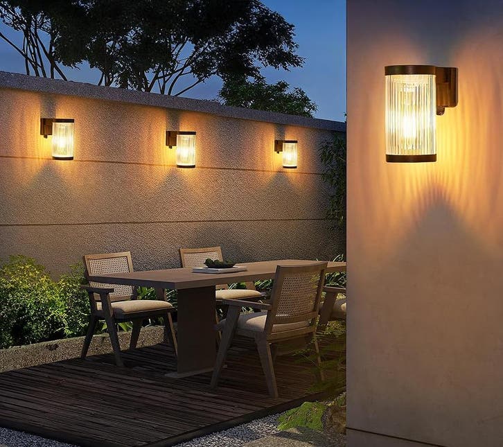 Buitenverlichting zonne-energie 6x Aurelia Solar LED Muurlam, Tuin en Terras, Buitenverlichting, Verzenden