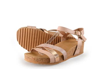 Graceland Sandalen in maat 37 Beige, Kleding | Dames, Verzenden, Beige, Sandalen of Muiltjes, Graceland