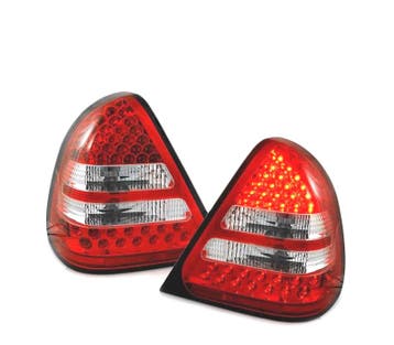 Feux Arrière Pour Mercedes W202 C-Klasa 93-00 Led Rouge Blan, Verzenden, Nieuw