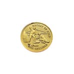 Tanzania. 1000 Shillings 1998 - History of Gold - 1/25 Oz.