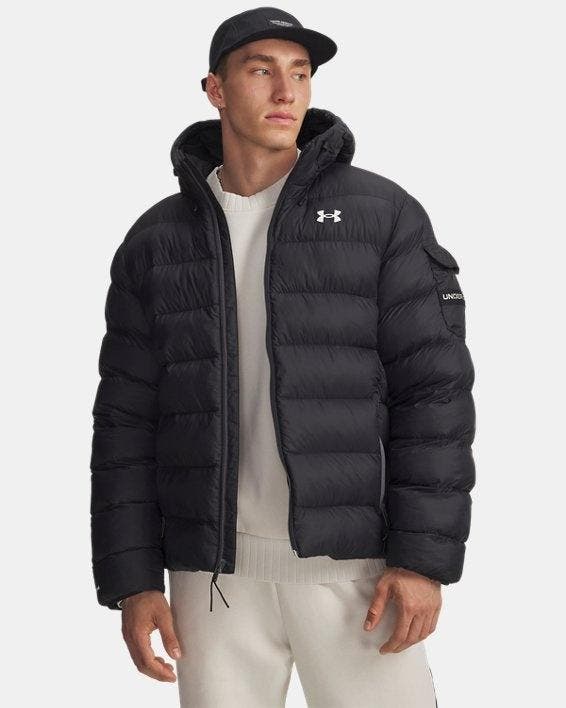 Under Armour Sportswear Puff Jacket-Blk - Maat XL, Kleding | Heren, Truien en Vesten, Zwart, Nieuw, Maat 56/58 (XL), Ophalen of Verzenden