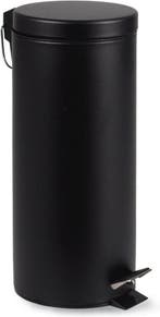 2dekans | BRASQ Pedaalemmer 30 Liter - Zwart - PB130 -, Ophalen of Verzenden, Nieuw