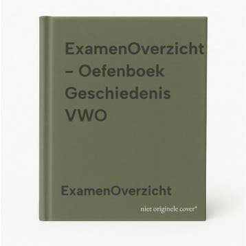 ExamenOverzicht - Oefenboek Geschiedenis VWO 9789464385076, Verzenden, Gelezen, ExamenOverzicht