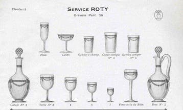 Saint Louis - Carafe - Roty - Cristal, Antiek en Kunst
