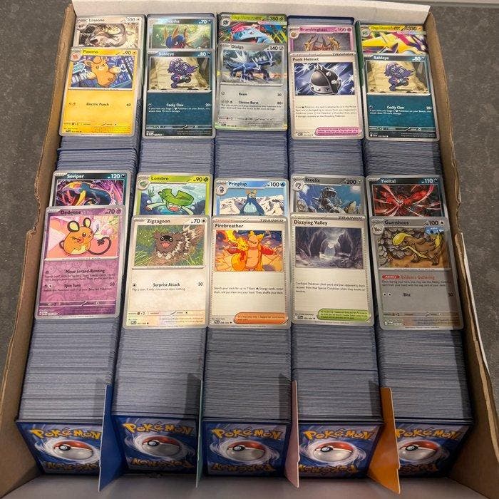 Pokémon - 2500 Cartes en vrac - Various sets, Hobby en Vrije tijd, Verzamelkaartspellen | Pokémon