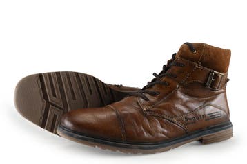Bugatti Biker boots in maat 45 Cognac, Kleding | Heren, Bugatti, Overige kleuren, Verzenden, Boots
