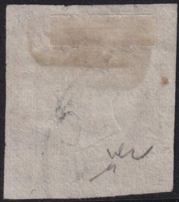 Provinces napolitaines 1862 - 5 g. lilas Sass 21c, grands, Gestempeld