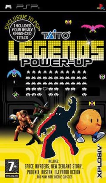 Taito Legends Power Up (PSP Games), Ophalen of Verzenden, Zo goed als nieuw
