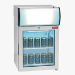 Vitrine tafelmodel positieve T°, 60 liter, Verzenden
