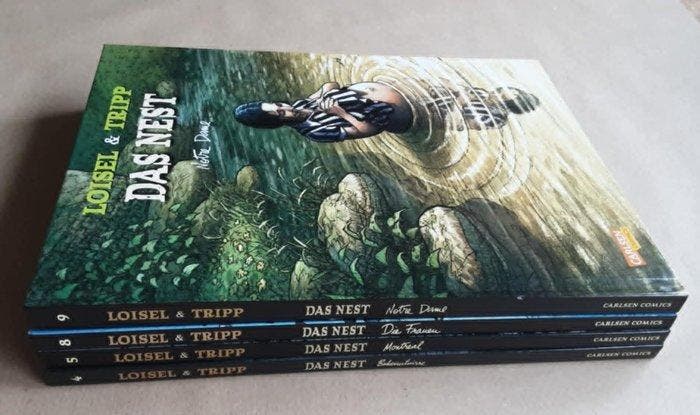 Das Nest Bd. 4, 5, 8, 9 - German edition - 4 Album, Livres, BD
