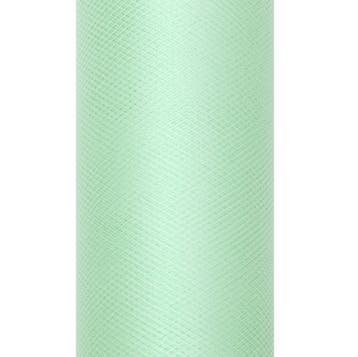 Mintgroene Tule Rol 30cm 9m, Hobby en Vrije tijd, Verzenden, Nieuw