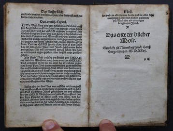 Das Alt Testament teutsch. Mit innhaltung vil schöner