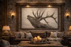 Arazzo Jacquard in Lana di Alpaca en katoen - 105x140cm -