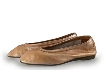 Tommy Hilfiger Ballerinas in maat 37 Goud, Overige kleuren, Verzenden, Ballerina's, Zo goed als nieuw
